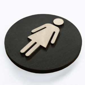 WC-kyltti Nainen