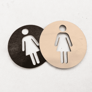 WC-kyltti Nainen