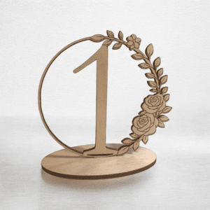 Pöytänumero - Kukka