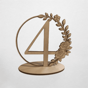 Pöytänumero - Kukka