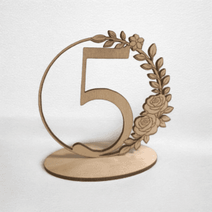 Pöytänumero - Kukka