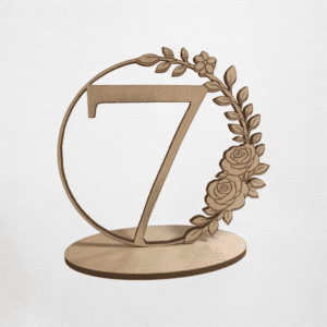 Pöytänumero - Kukka