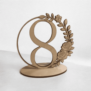 Pöytänumero - Kukka