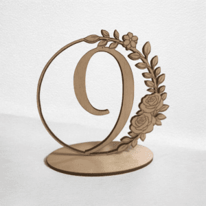 Pöytänumero - Kukka